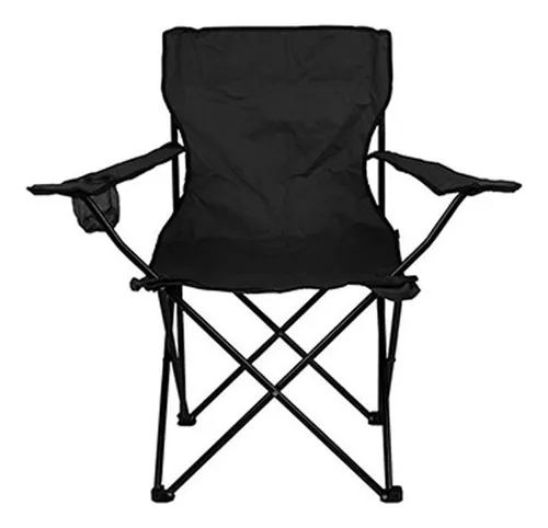 Asiento Plegable Con Porta Vasos Resistente Incluye Bolso-1