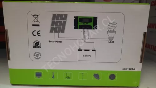 Regulador De Carga Controlador Solar Digital 12v 24v 60a-2