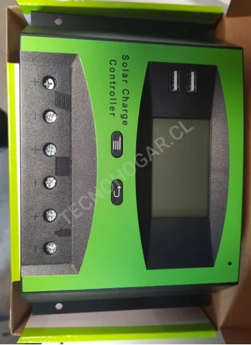 Regulador De Carga Controlador Solar Digital 12v 24v 60a-4