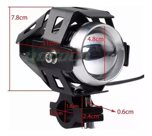 X2 Foco Led Para Moto Neblinero Led Universal-3
