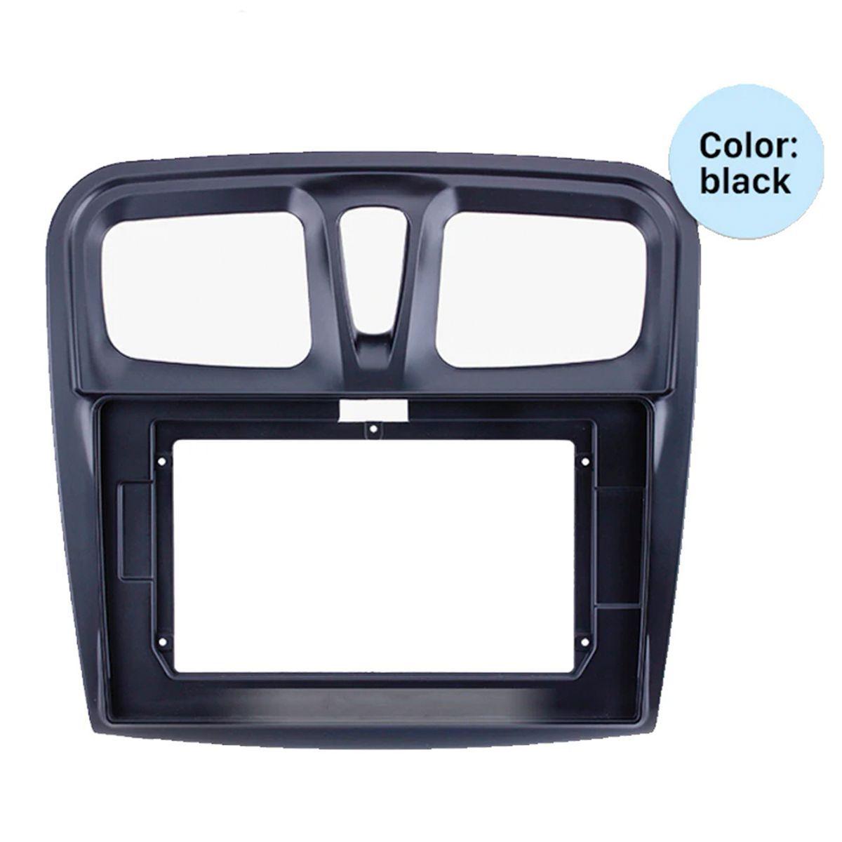 Bisel 9 Pulgadas Adaptador Radio Renault Symbol Sandero 2014-2