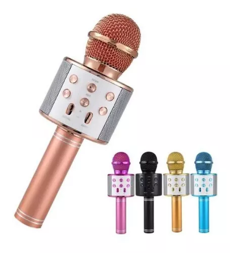 Micrófono Karaoke Con Parlante Bluetooth -1