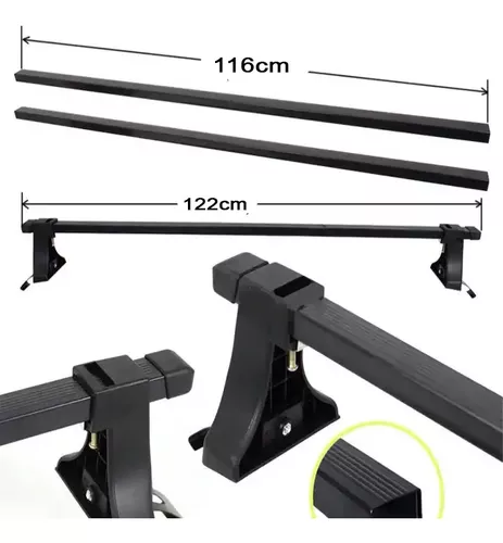 Porta Equipaje Barra Para Tipo De Vehículo Regulable-1