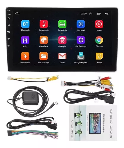 Radio Android Tactil 9 Pulgadas Gps/wifi/videos/waze/play S-0