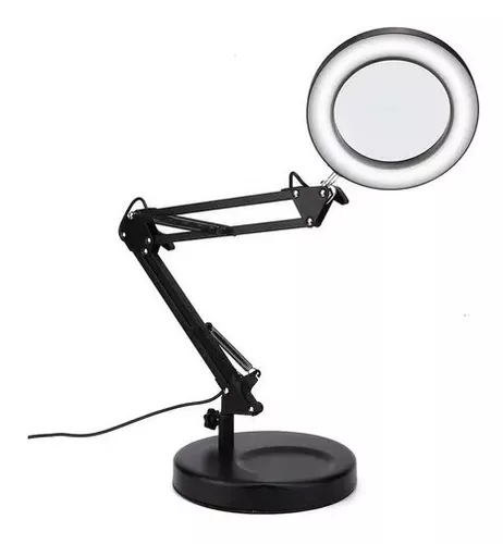 Lámpara De Escritorio Aro Articulada Luz Ajustable Usb-0
