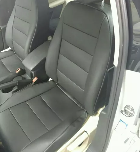 Funda Cubre Asiento Auto Ecocuero Set Universal-4
