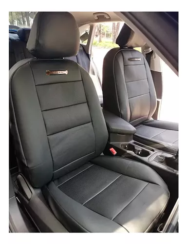 Funda Cubre Asiento Auto Ecocuero Set Universal-5