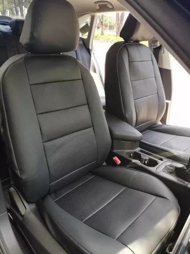 Funda Cubre Asiento Auto Ecocuero Set Universal-6