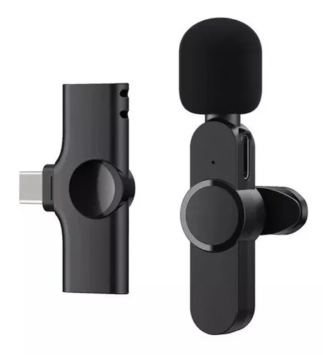 Micrófono Grabador Inalámbrico Tipo C Para Celular-0