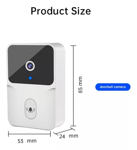 Timbre Portero Inalámbrico Cámara Wifi Seguridad Video-2