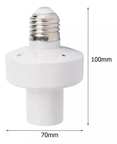 Base Para Ampolleta Con Sensor De Movimiento Soquete-3
