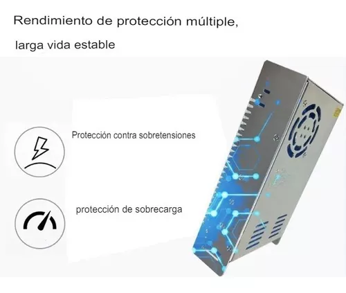 Fuente De Poder Conmutada Inversor 12v 50a 220wtransformador-4