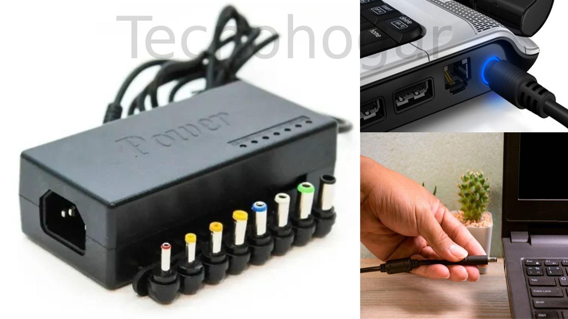 Cargador Universal Notebook 120w 9plug 12v A 24v-3