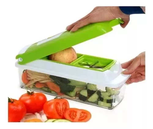 Picador Cortador Rallador Multiuso De Verduras Frutas-4
