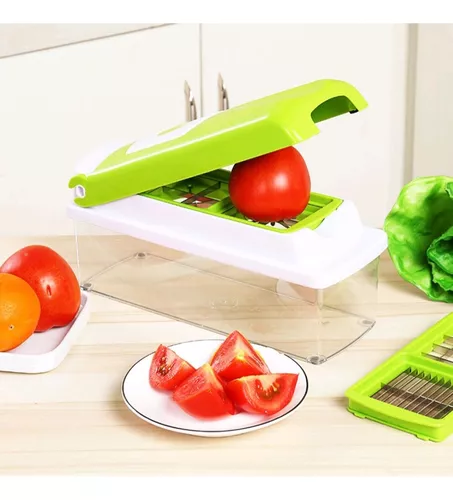 Picador Cortador Rallador Multiuso De Verduras Frutas-5