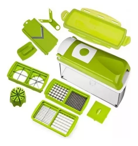 Picador Cortador Rallador Multiuso De Verduras Frutas-6