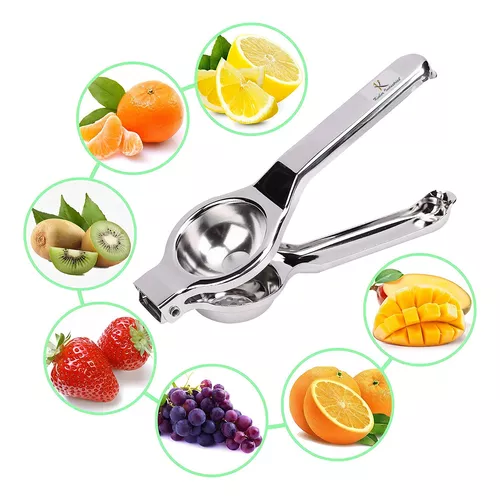 Exprimidor manual de limón de acero inoxidable para zumo de limonada de alta resistencia-5