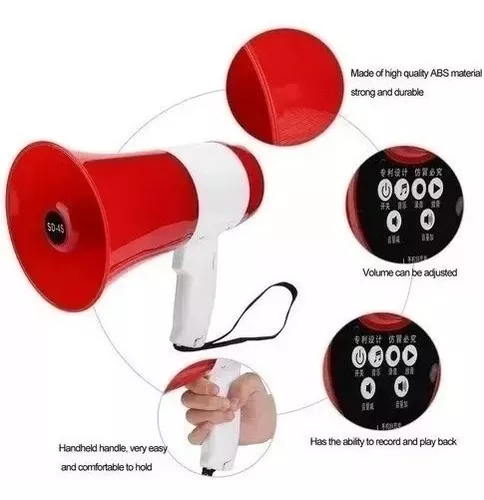 Parlante 20w Dinámico De Mano Recargable-2