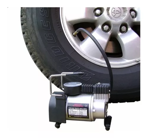 Compresor De Aire 12v Inflador De Neumaticos Multifuncional-4