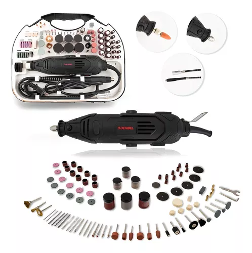 Mini Taladro Esmeril Mototool Tipo Dremel Con Accesorios Frecuencia 110/120v Potencia 130 W-5