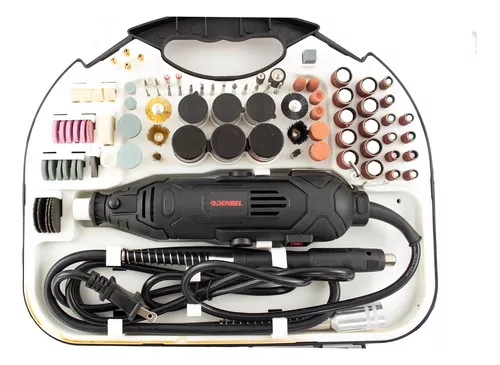 Mini Taladro Esmeril Mototool Tipo Dremel Con Accesorios Frecuencia 110/120v Potencia 130 W-7