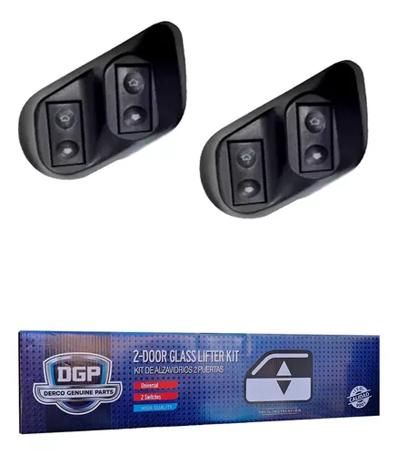 Kit Alza Vidrios Eléctrico Para 2 Puertas-2