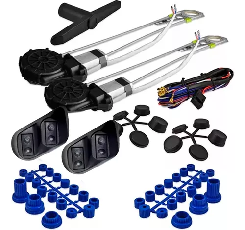 Kit Alza Vidrios Eléctrico Para 2 Puertas-3
