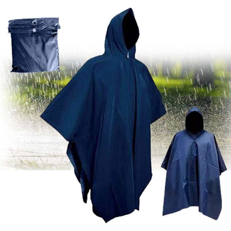 Poncho Impermeable Resistente Pvc Capa Para La Lluvia chubasquero-2