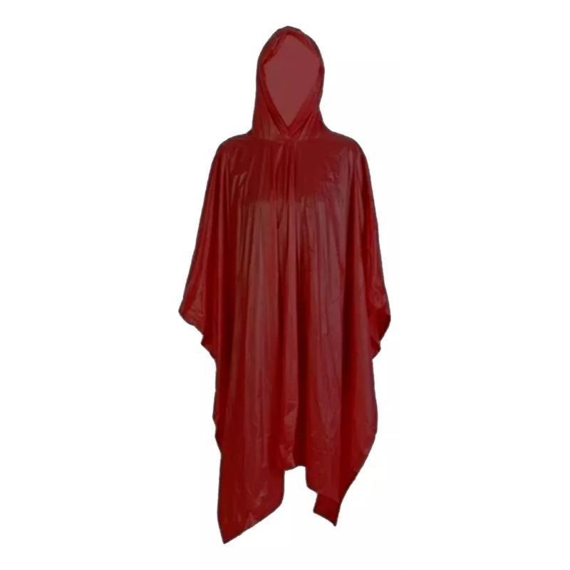 Poncho Impermeable Resistente Pvc Capa Para La Lluvia chubasquero-5