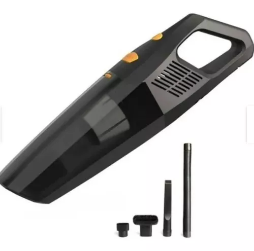 Aspiradora Para Auto 12v, Filtro Lavable Potente Con Luz Led-0