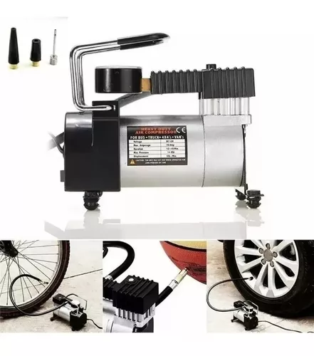 Compresor De Aire 12v Inflador De Neumaticos Envio Gratis-2