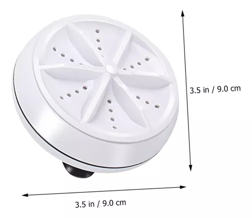 Mini Lavadora Usb Portátil Ultrasónica Turbo 1kg Práctico-4
