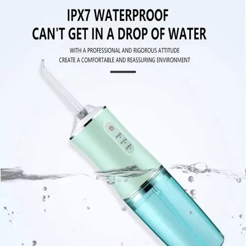 Irrigador Bucal Portátil Recargable Limpieza Diente Usb-2