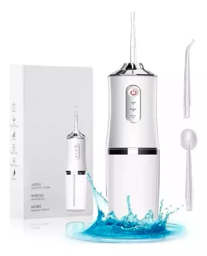 Irrigador Bucal Portátil Recargable Limpieza Diente Usb-4