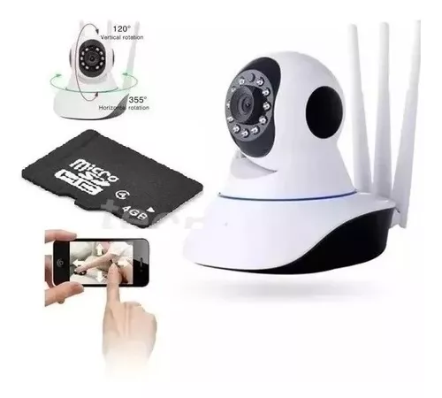 Cámara Seguridad Motorizada Dia Y Noc Memoria Y Envió Gratis-2