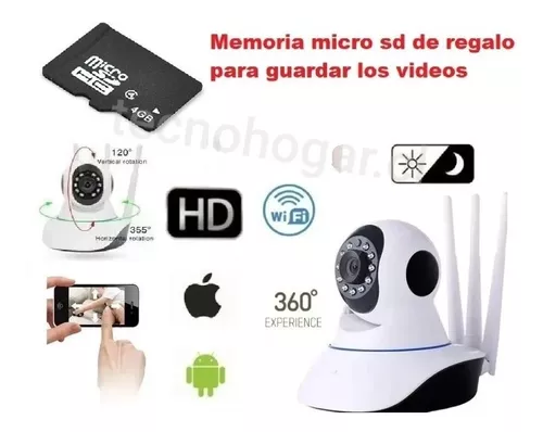 Cámara Seguridad Motorizada Dia Y Noc Memoria Y Envió Gratis-4