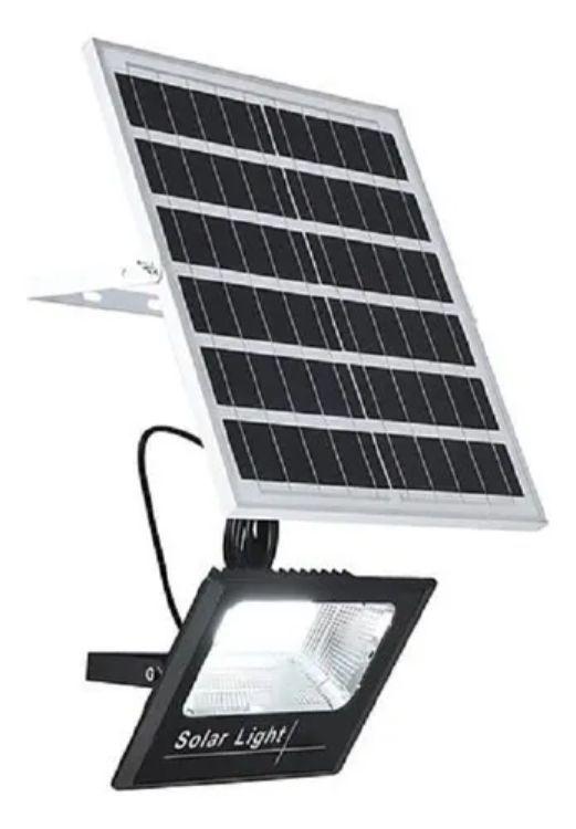 Foco Solar 800w Led + Panel Solar Y Control Remoto-2