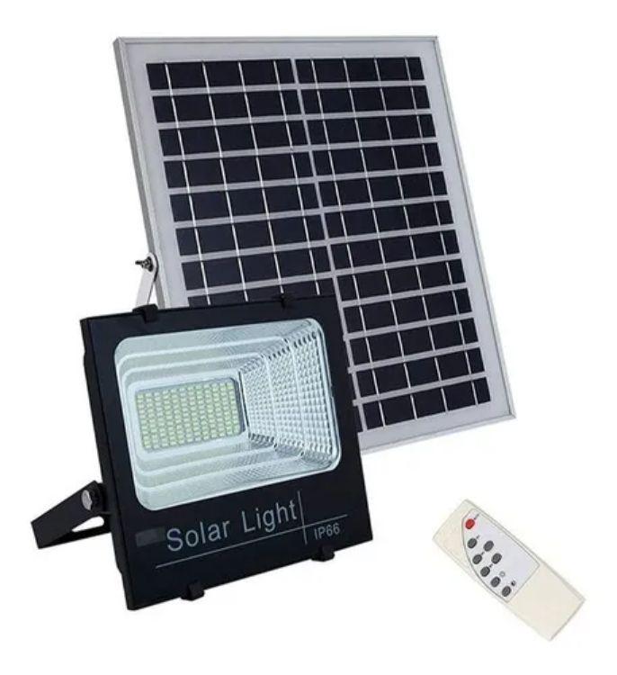 Foco Solar 800w Led + Panel Solar Y Control Remoto-6