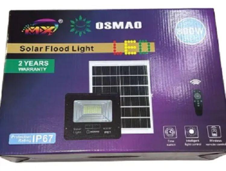 Foco Solar 800w Led + Panel Solar Y Control Remoto-7