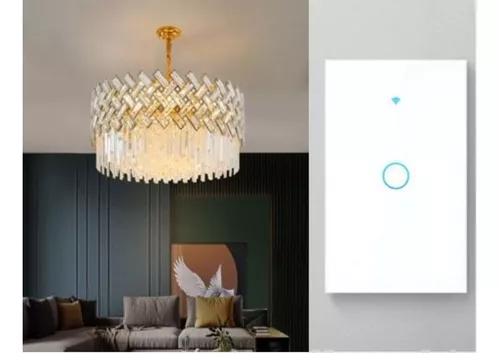 Interruptor Inteligente Wifi De Pared App Tuya Google Alexa-2