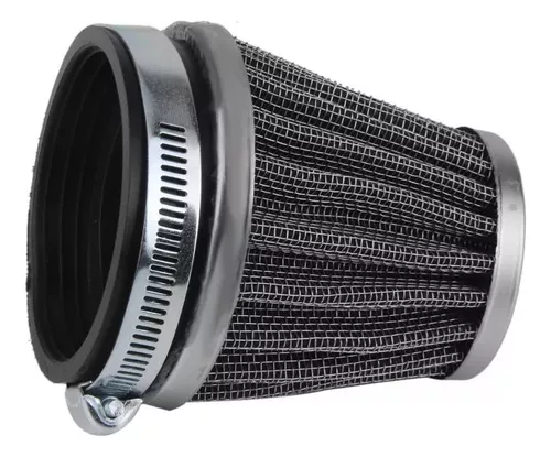 Filtro De Aire Para Moto De 60 Mm Con Gomas Ajustables-5