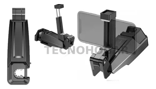 Soporte De Auto Asiento Trasero Celular Y Colgador Cartera-2