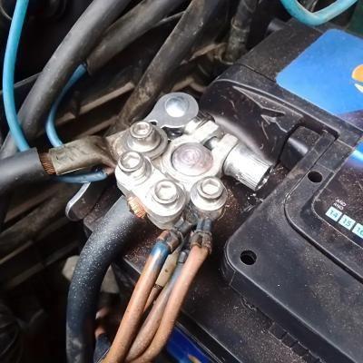 1 Par Bornes Batería Auto Terminal Desconexión Rápida-4
