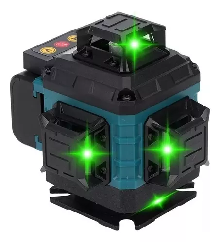 Nivel Láser 360º Ajustable 16 Líneas Verde + Trípode 1,5m-5
