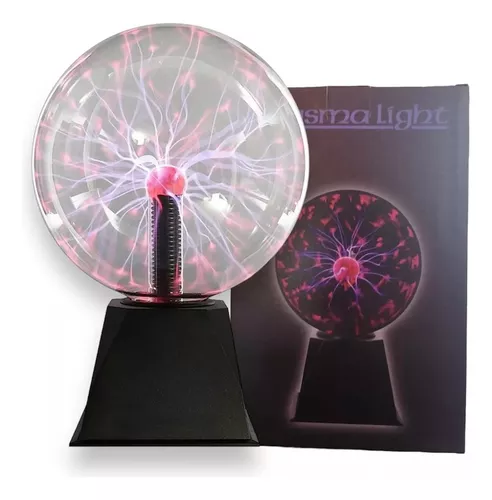 Tesla Lámpara De Mesa Plasma Interactiva Energia Escritorio-4