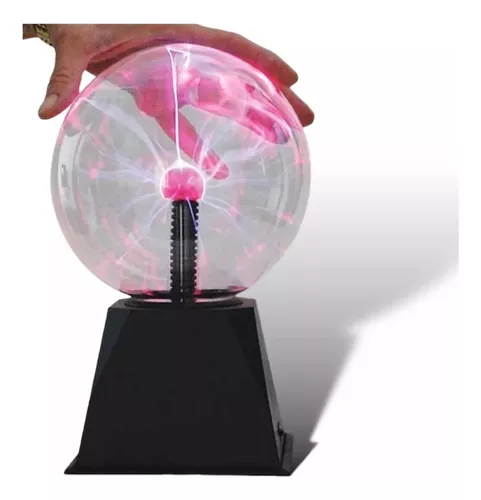 Tesla Lámpara De Mesa Plasma Interactiva Energia Escritorio-5