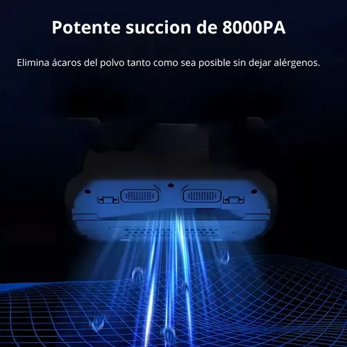 Aspiradora Inalámbrica Anti Acaros Eliminadora Al Vacío-4