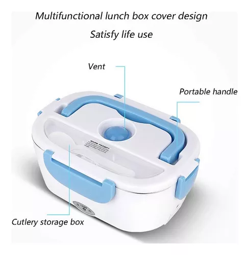 Calentador De Comida Para Auto 12v Termo Electrico Lonchera-2