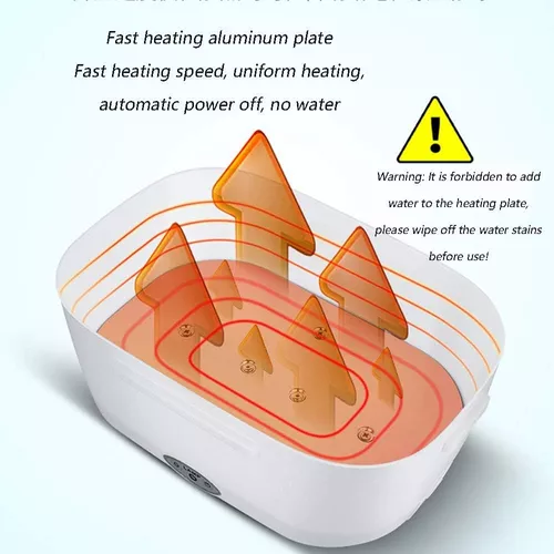 Calentador De Comida Para Auto 12v Termo Electrico Lonchera-5