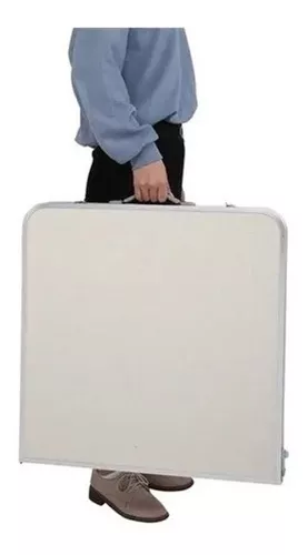 Mesa Plegable Altura Regulable Portátil Camping 180x60cm-1